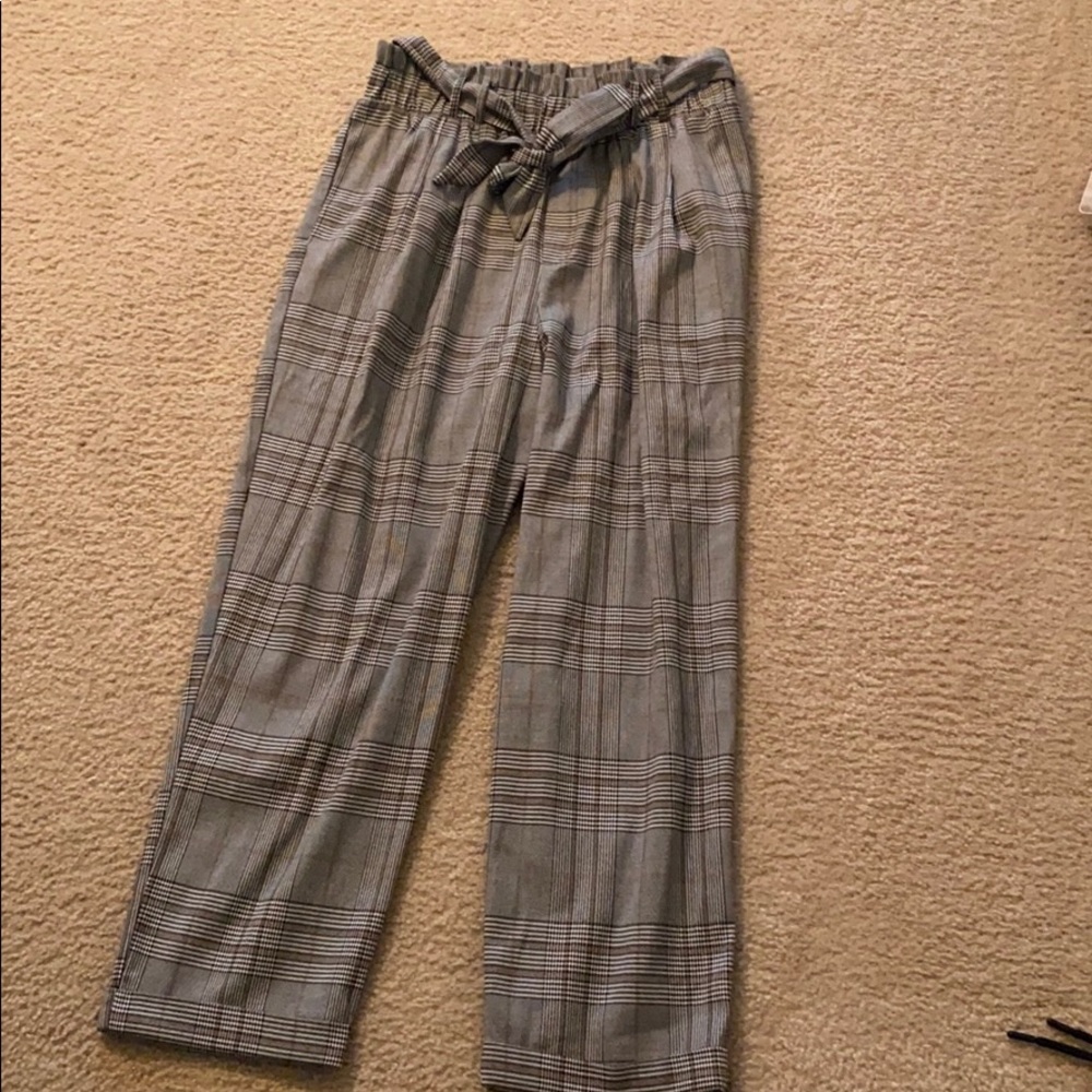 Plaid pants